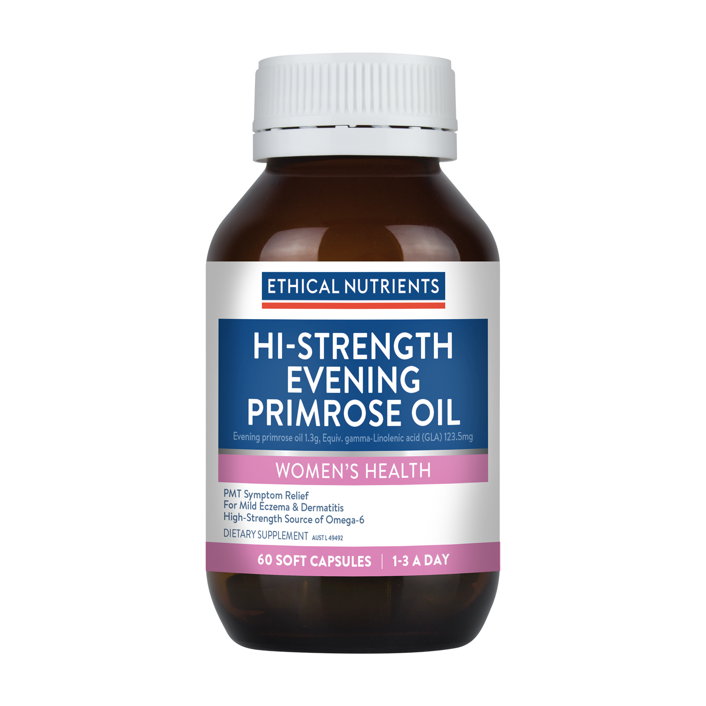 Ethical Nutrients Hi-Strength Evening Primrose Oil 60 Capsules