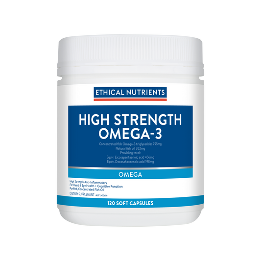 Ethical Nutrients High Strength Omega-3 120 Capsules