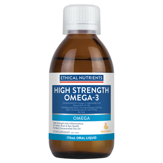 Ethical Nutrients High Strength Omega-3 Fruit Punch 170ml Liquid