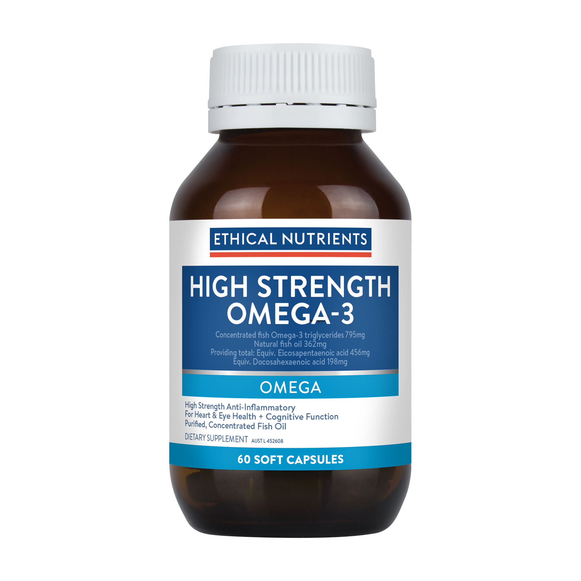 Ethical Nutrients High Strength Omega-3 60 Capsules