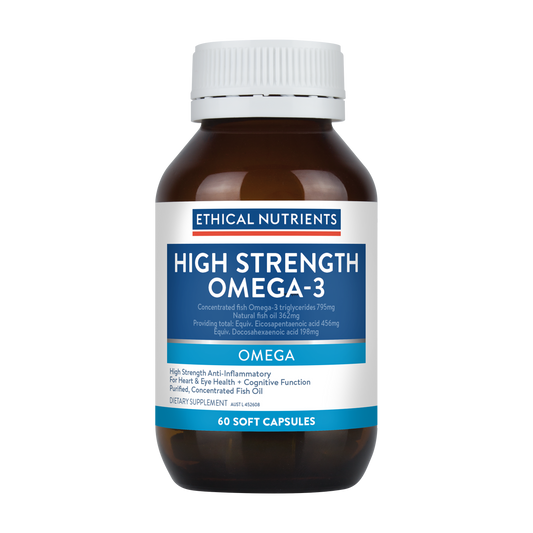 Ethical Nutrients High Strength Omega-3 60 Capsules