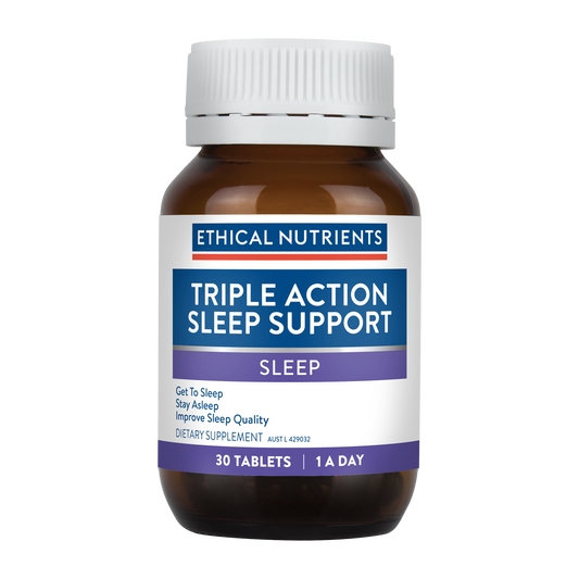 Ethical Nutrients Triple Action Sleep Support 30 Tablets