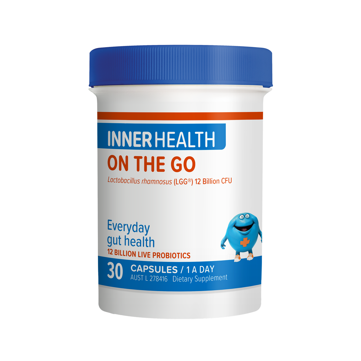 Inner Health On The Go Probiotic 30 Capsules