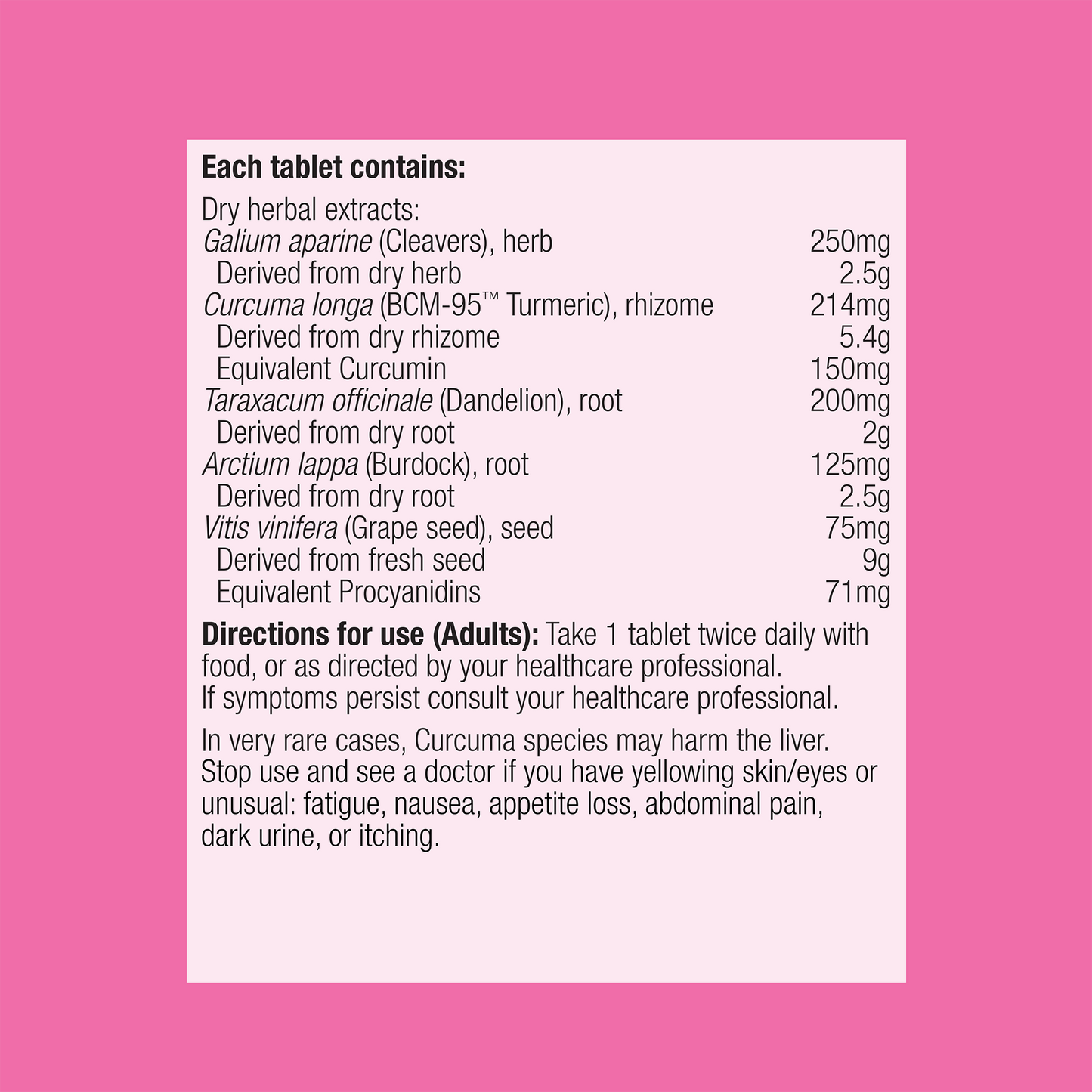 Derma-Clear 60 Tablets