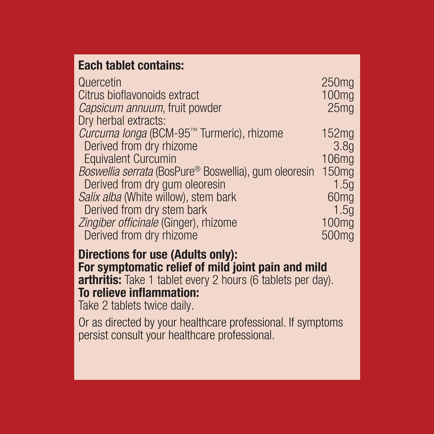 Joint Intensive Care 30 Tablets