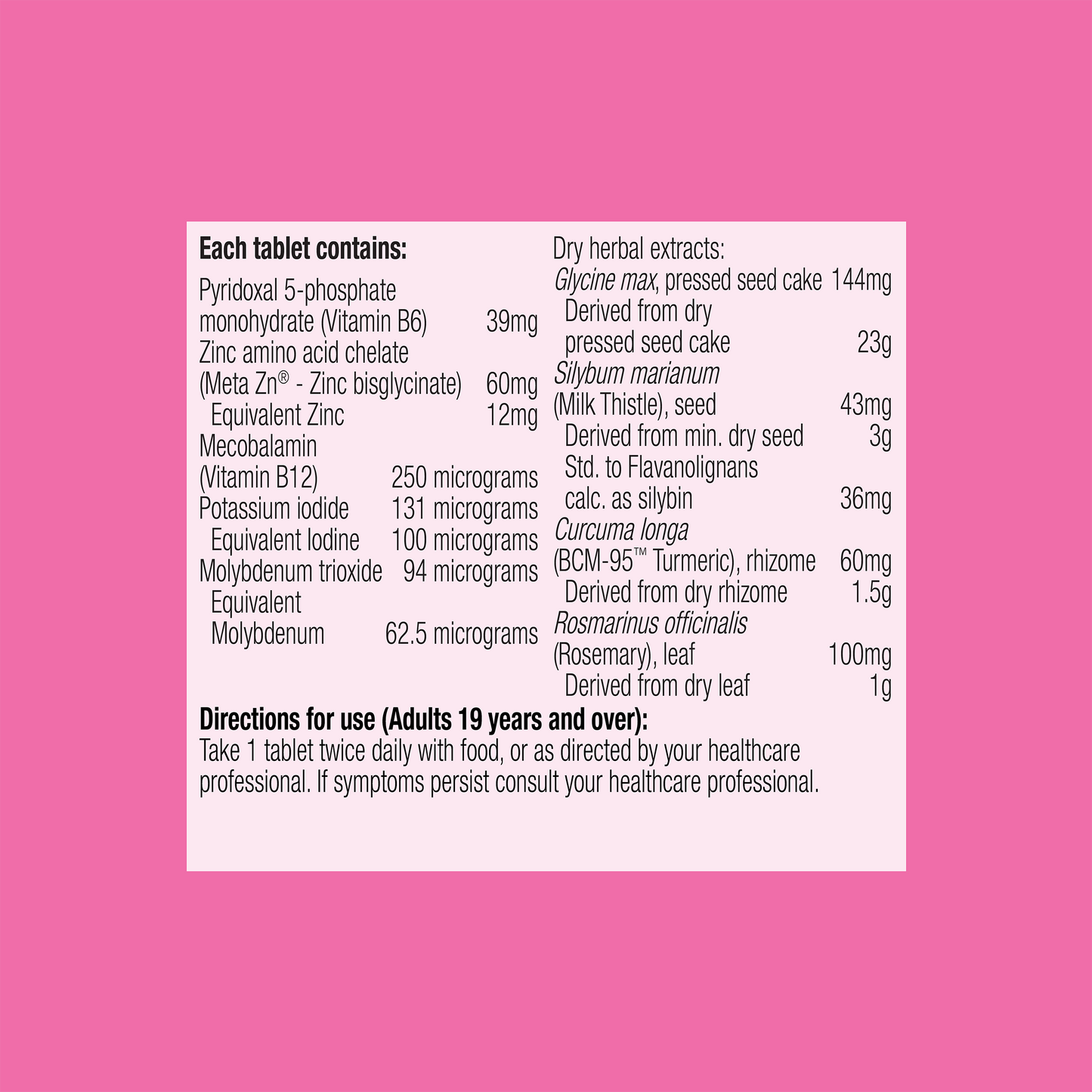 O-Clear 60 Tablets