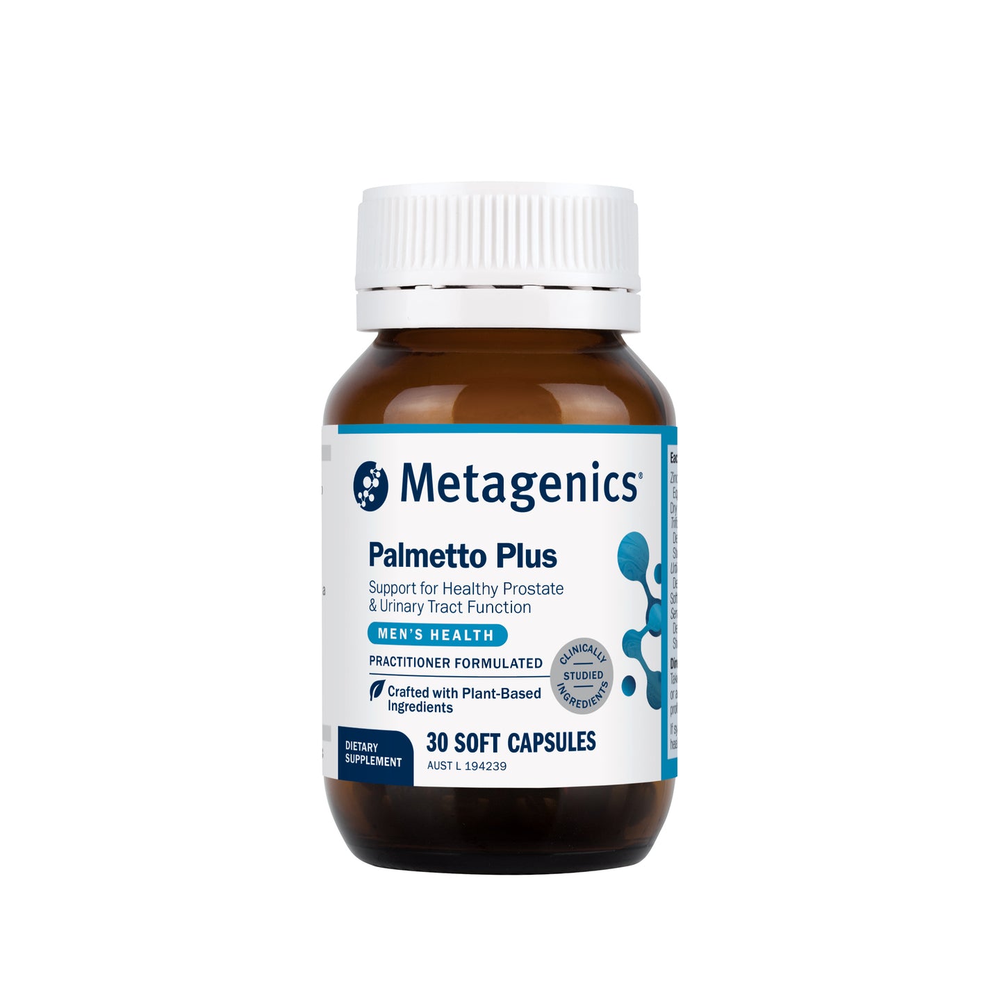 Metagenics Palmetto Plus 30 Capsules