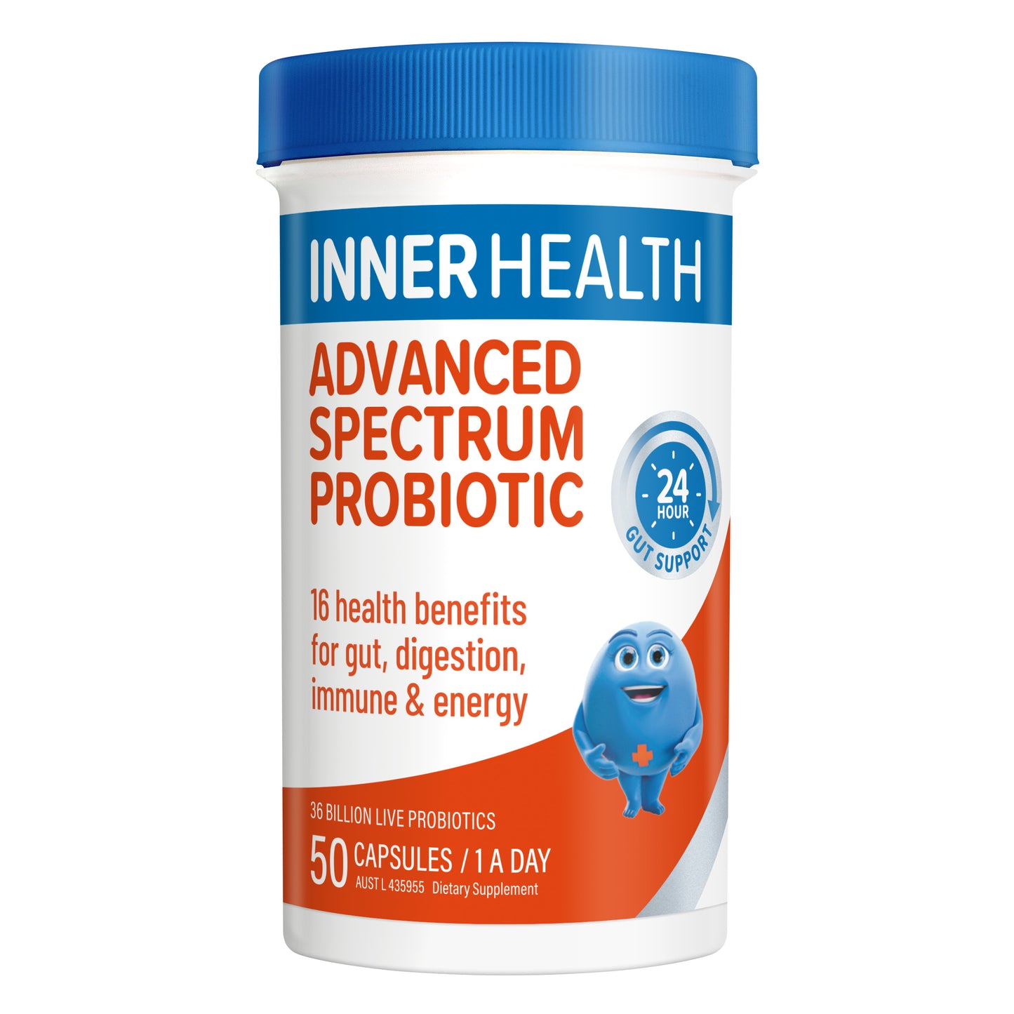 Advanced Spectrum Probiotic 50 Capsules