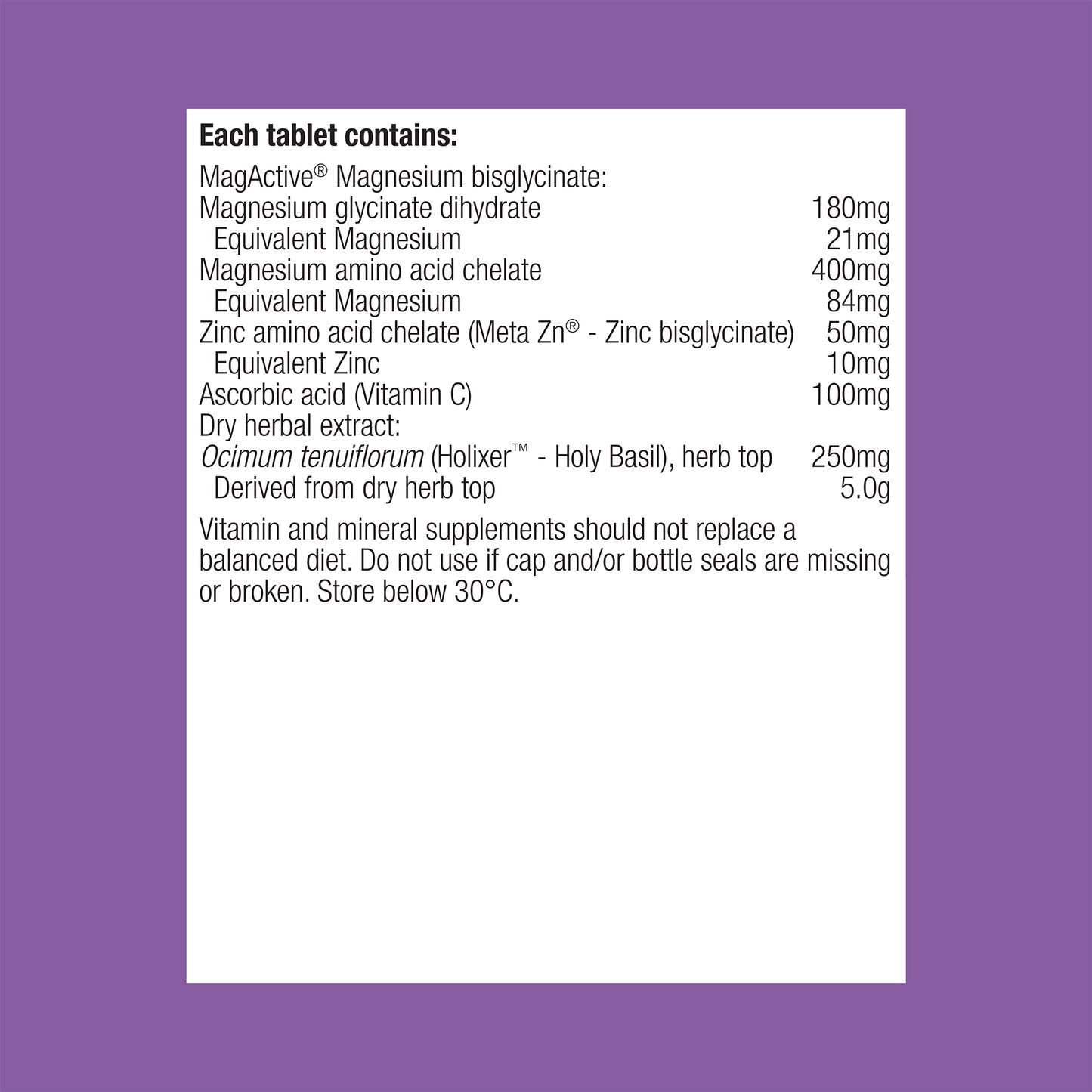 MetaRelax Recharge Overnight 60 Tablets
