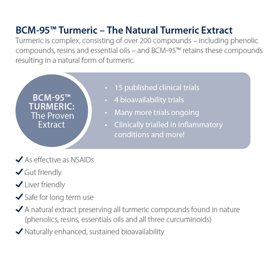 BCM 95™ Turmeric  The Natural Turmeric Extract