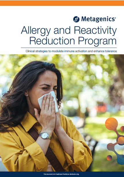 Allergy & Reactivity Reduction Program Practitioner Guide