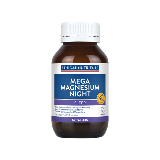Ethical Nutrients Mega Magnesium Night 50 Tablets