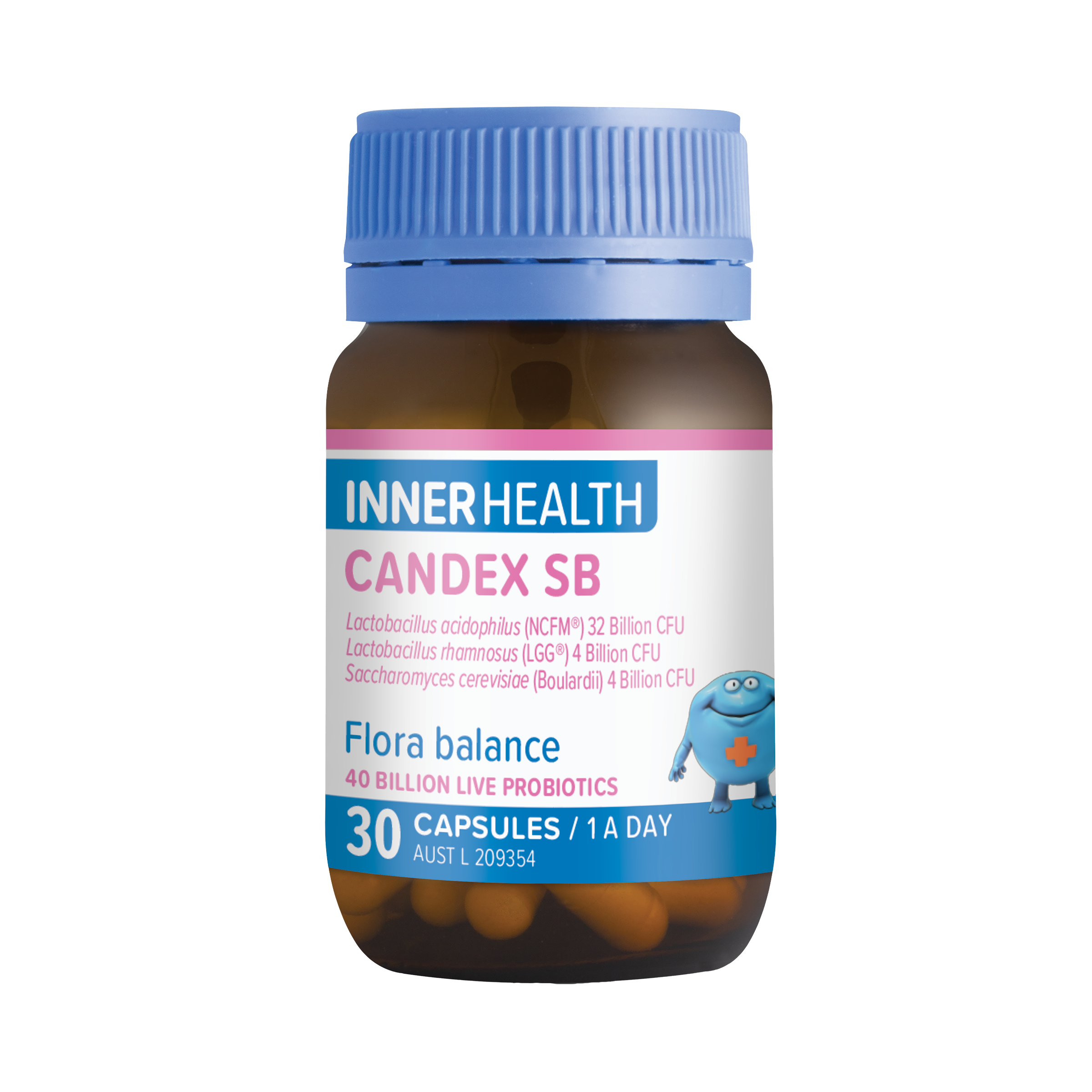 Inner Health Candex SB Probiotic 30 Capsules