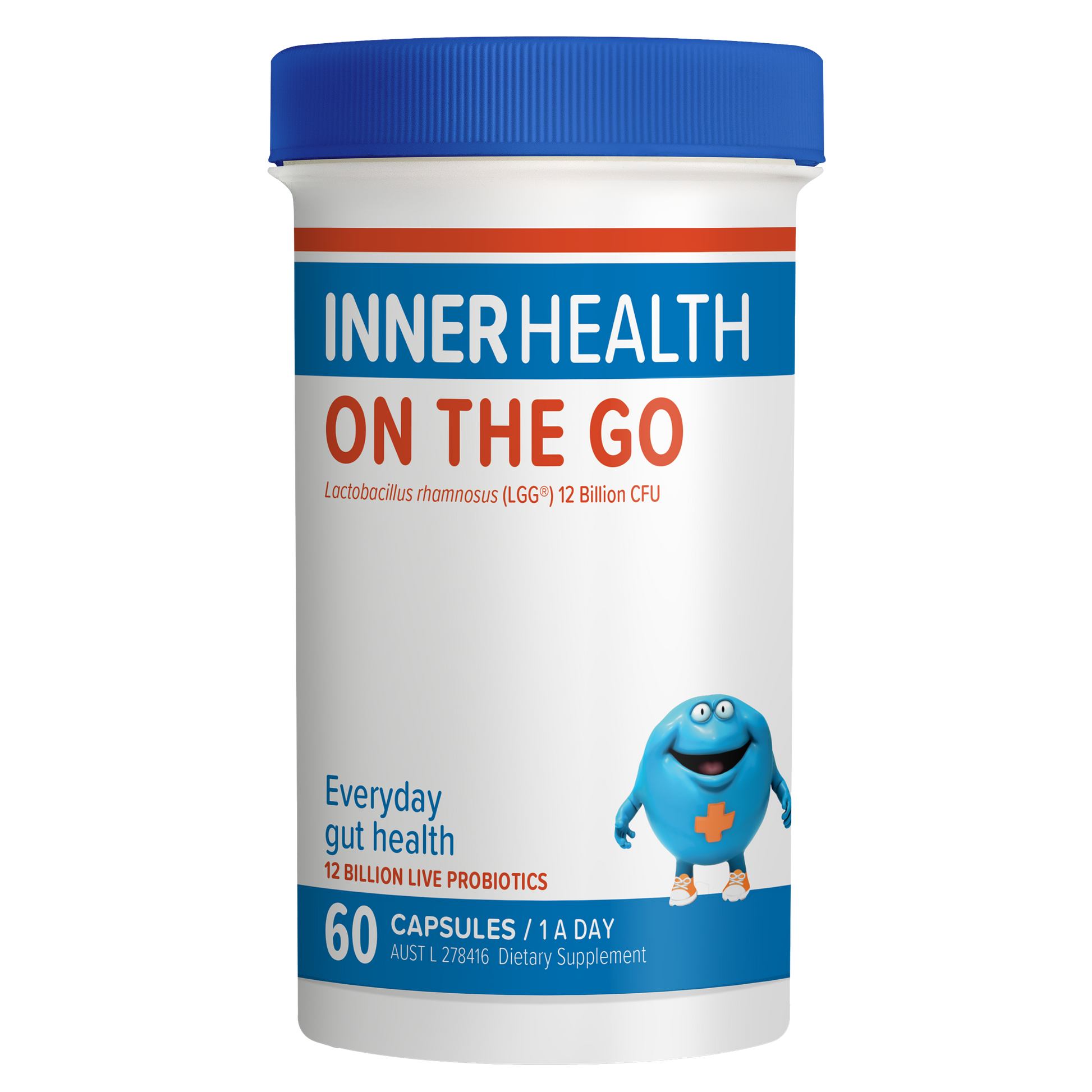 Inner Health On The Go Probiotic 60 Capsules