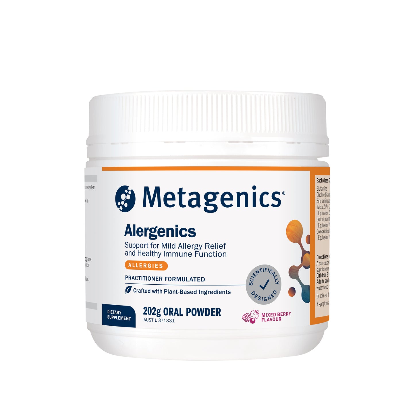 Alergenics Mixed Berry 202g Powder