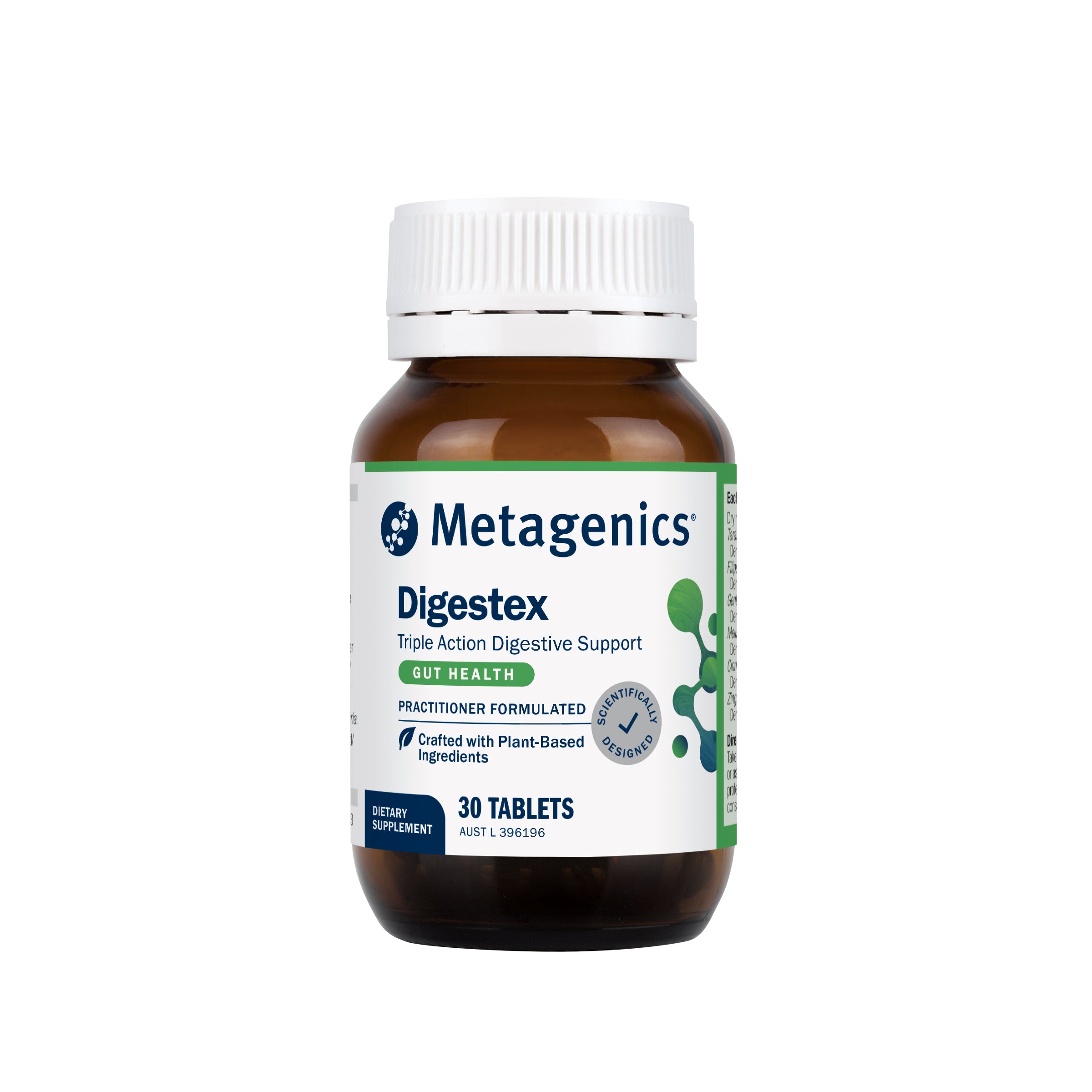 Digest X Metagenics Digestex 30 Tablets to Relieve Digestive Discomfort