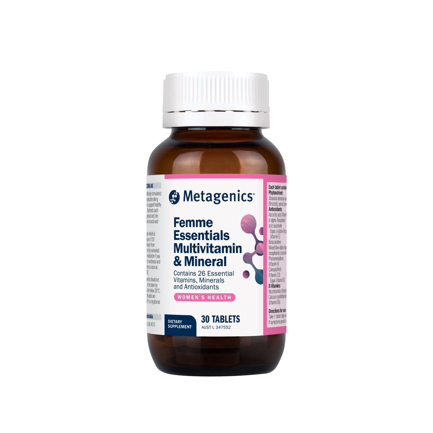Femme Essentials Multivitamin & Mineral 30 Tablets