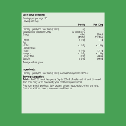 UltraFlora GI Regulate Probiotic Neutral 150g Powder
