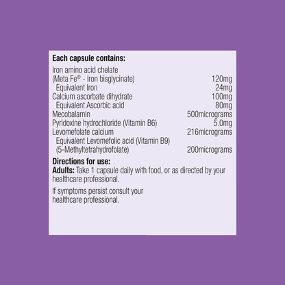 Hemagenics Iron Advanced 30 Capsules