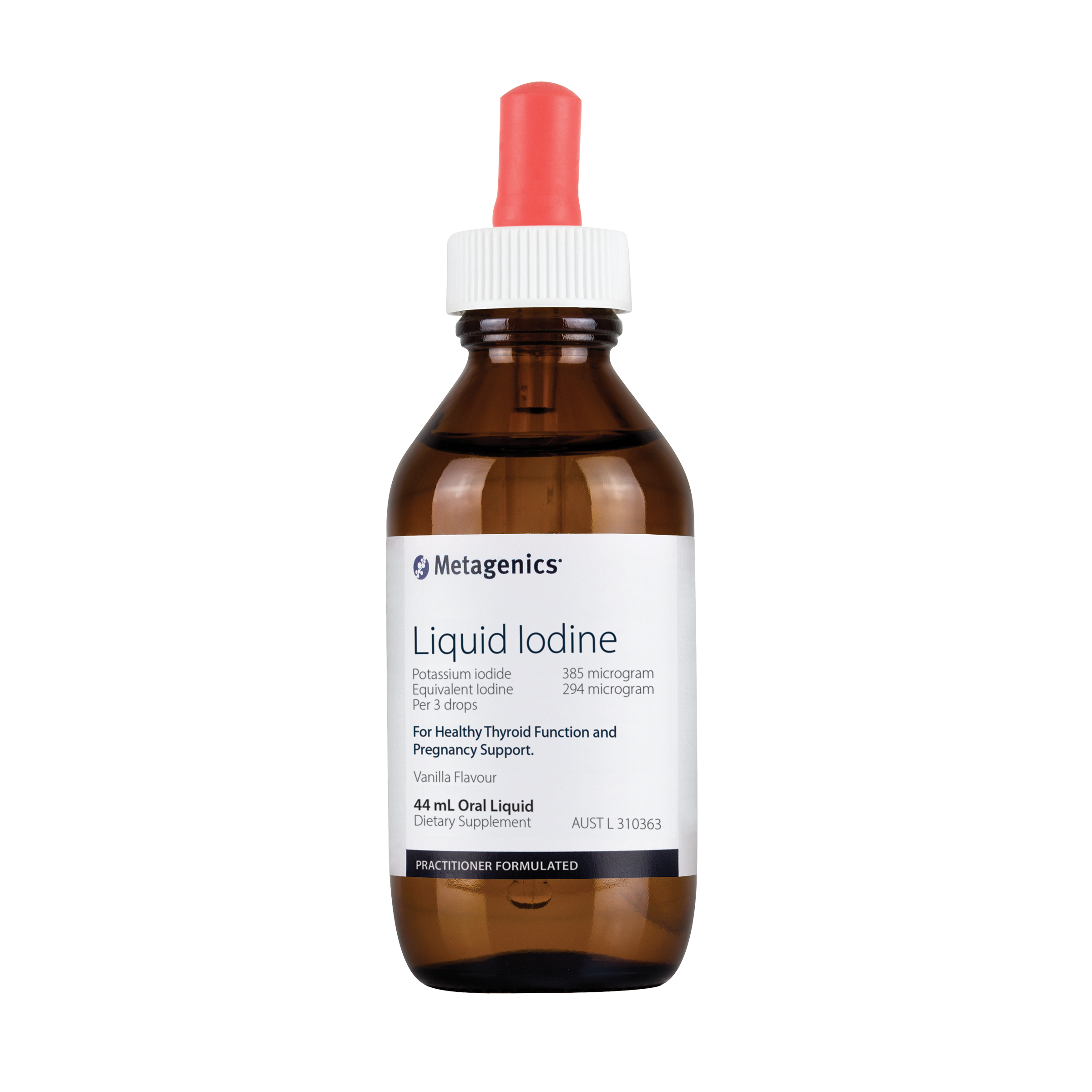 Metagenics Liquid Iodine 44ml for Healthy Thyroid Function