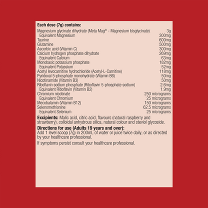 MagActive Muscle Raspberry 210g Powder
