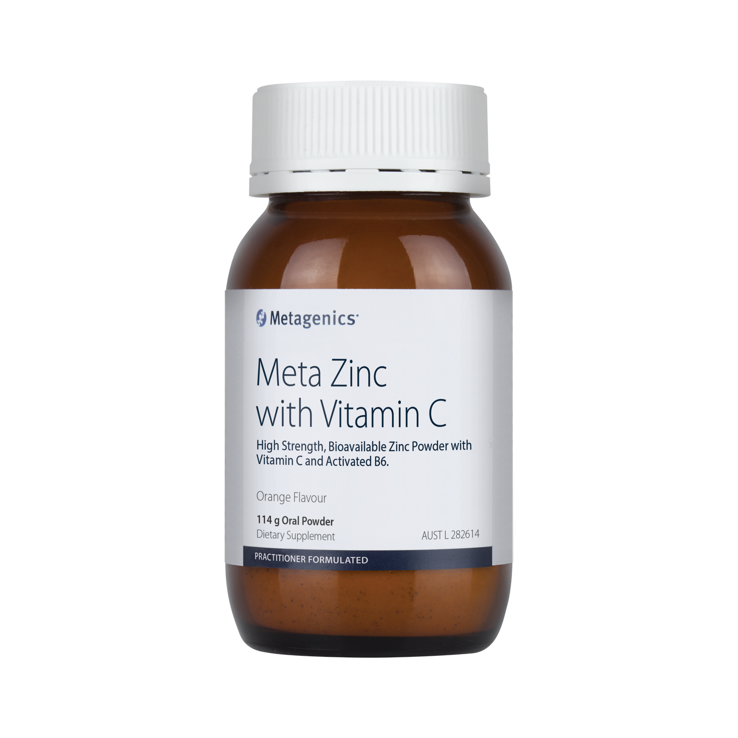 Meta Zinc with Vitamin C Orange 114g Powder