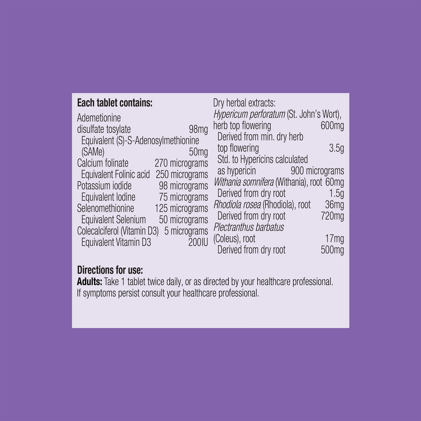 NeuroLift 60 Tablets