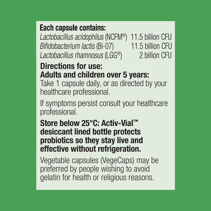 UltraFlora Balance Dairy Free Probiotic 60 Capsules