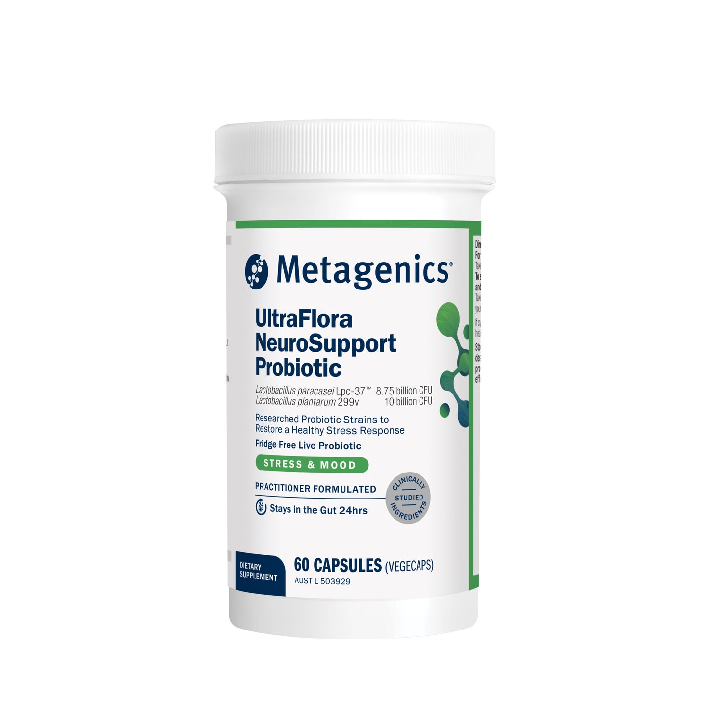 UltraFlora NeuroSupport Probiotic 60 Capsules