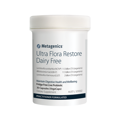 UltraFlora Restore Dairy Free Probiotic 30 Capsules