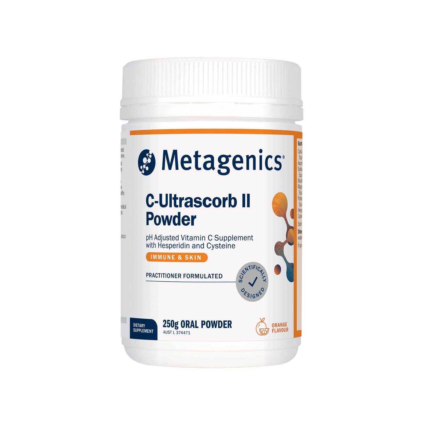 C-Ultrascorb II Orange 250g Powder