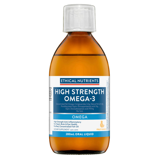 High Strength Omega-3 Fruit Punch 170ml Liquid