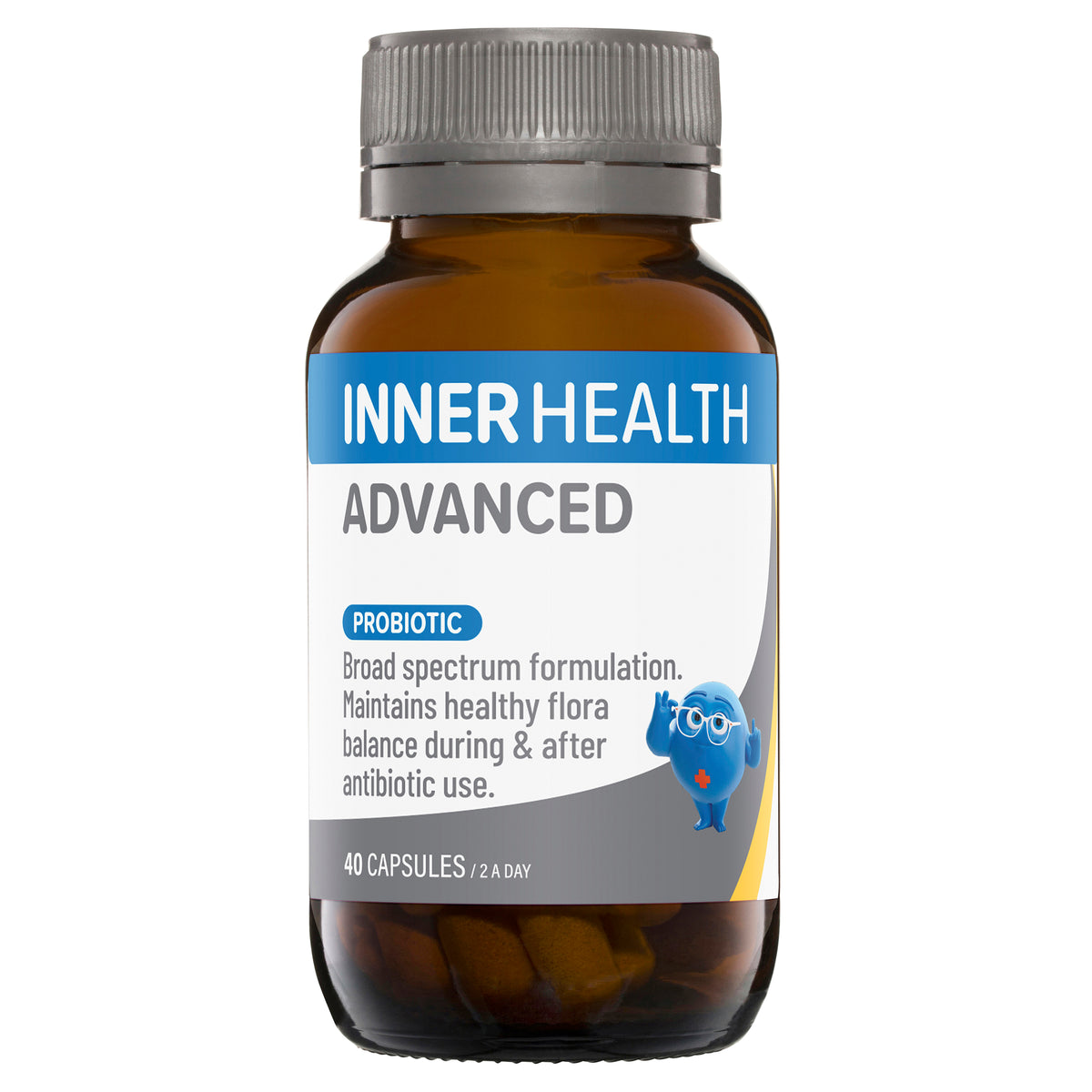 Inner Health Advanced Inner Health Advanced Probiotic 40 Capsules – Metagenics