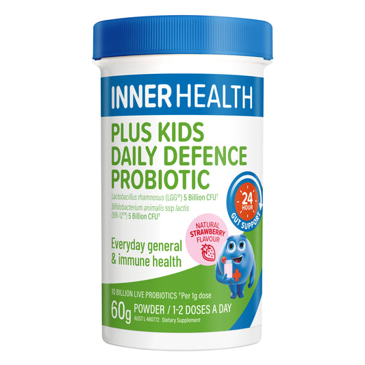 Plus Kids Daily Defence Probiotic Strawberry 60g Powder