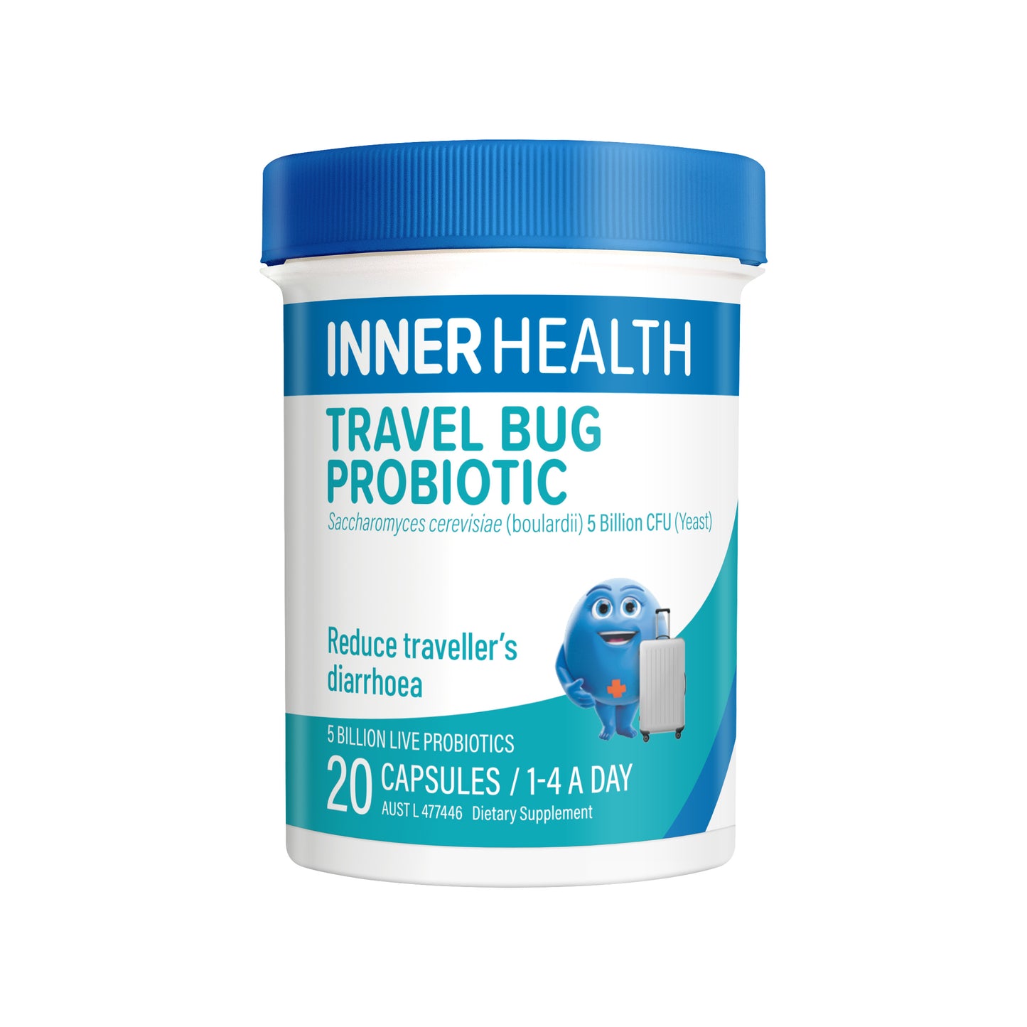 Travel Bug Probiotic 20 Capsules