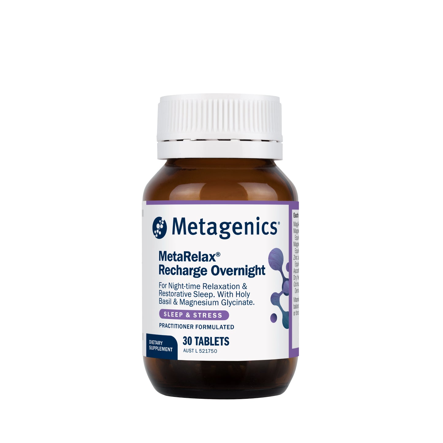 MetaRelax Recharge Overnight 30 Tablets